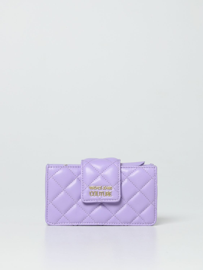 Shop Versace Jeans Couture Mini Bag  Woman Color Wisteria