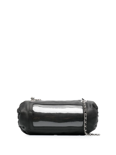 Shop Marine Serre Padded Muff Bag In Black