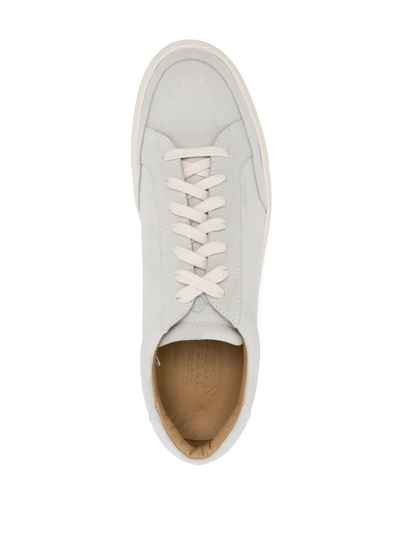 Shop Unseen Footwear Low-top Lace-up Sneakers In Grau