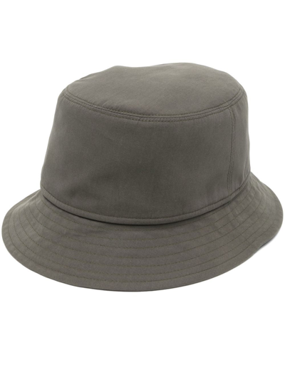 Shop Borsalino Logo-tag Bucket Hat In Grün