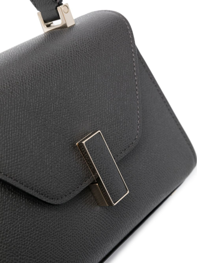 Valextra Small Iside Crossbody Bag In Grau