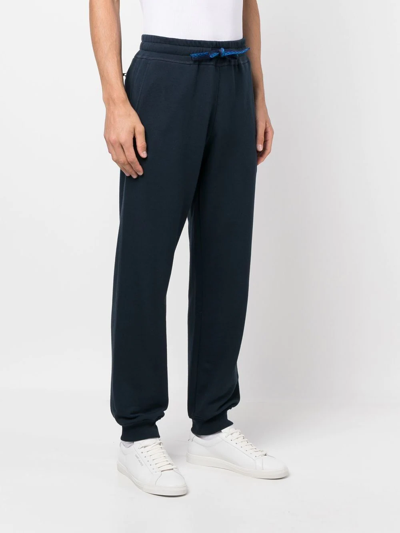 Shop Lanvin Drawstring-waistband Detail Track Pants In Blau
