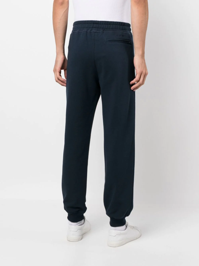Shop Lanvin Drawstring-waistband Detail Track Pants In Blau