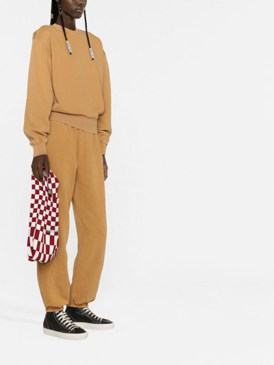 罗纹细节圆领卫衣