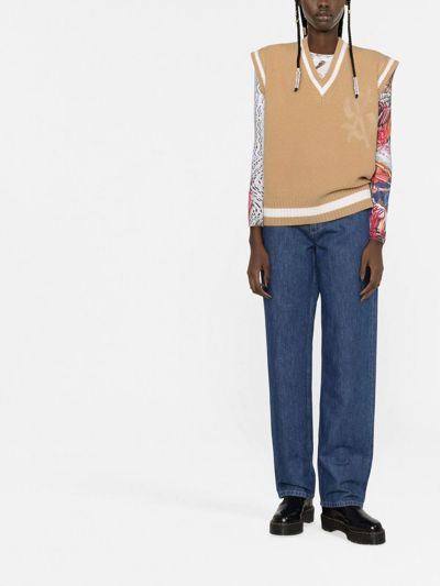 Ksubi Tan Kommunity Vest In Braun