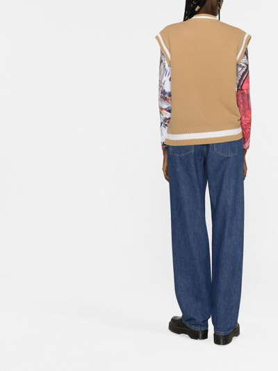 Ksubi Tan Kommunity Vest In Braun