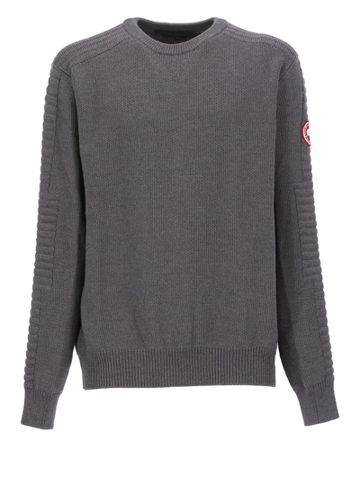 Shop Canada Goose Paterson Sweater In Grey