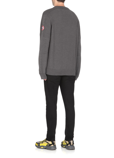 Shop Canada Goose Paterson Sweater In Grey