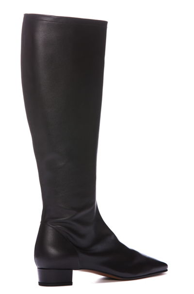Shop By Far Edie Boots In Black