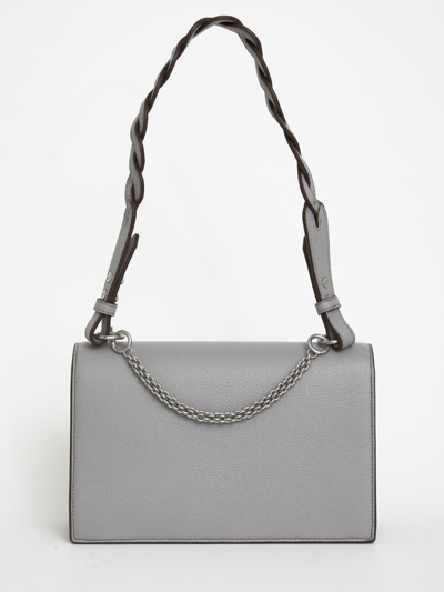 Shop Tory Burch Grey Miller Bag