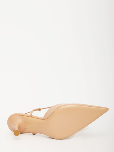 Shop Gianvito Rossi Ascent Powder Pink Pumps In Nude