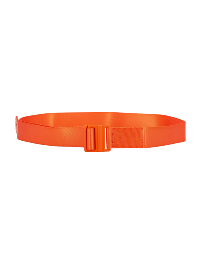 Shop Y-3 Classic Logo Belt In Orange