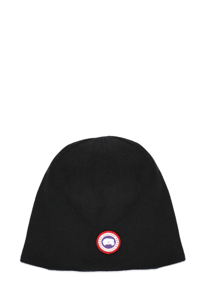 Shop Canada Goose Standard Toque Cap In Black