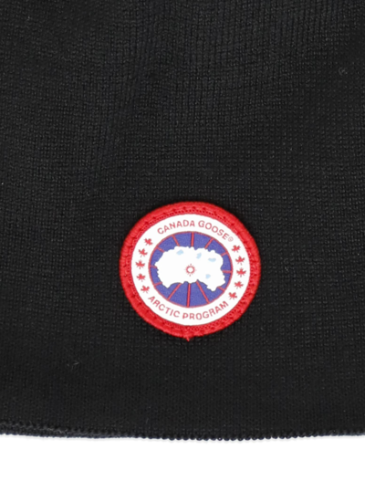 Shop Canada Goose Standard Toque Cap In Black