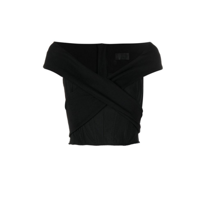 Shop Rta Guadalupe Off-shoulder Top - Women's - Cotton In Black