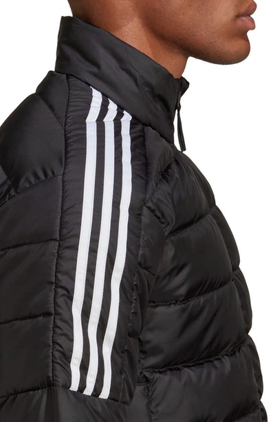 Shop Adidas Originals Essentials Down Jacket In Black