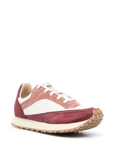 Shop Spalwart Tempo Lace-up Sneakers In 红色