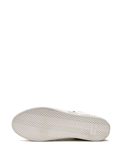 Shop Ysl Malibu Mid Sneakers In White