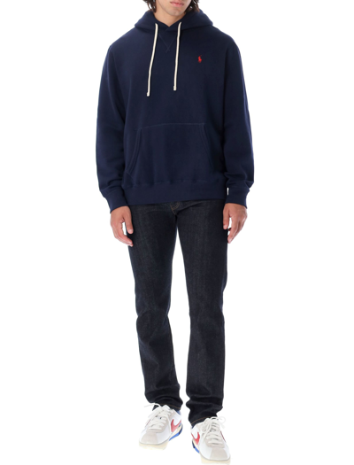 Shop Polo Ralph Lauren Classic Hoodie In Navy