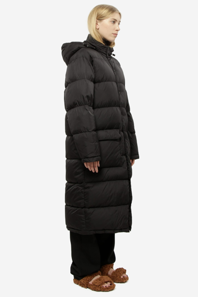 Shop Aspesi Coat In Black