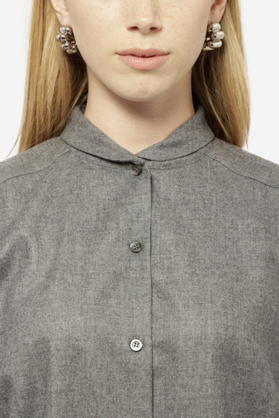 Shop Aspesi Shirt In Grey