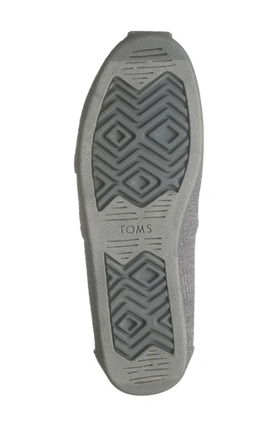 Shop Toms Alpargata Knit Slip-on Sneaker In Dark Grey