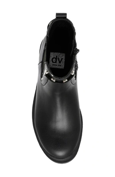 Shop Dolce Vita Kids' Dazzle Lug Sole Boot In Black