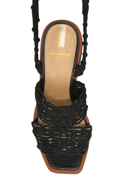 Sam Edelman Harleigh Strappy Sandal In Black