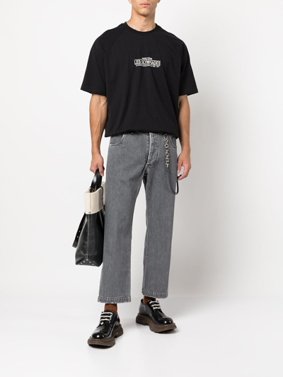 Shop Song For The Mute Men Slim Jeans In Grey