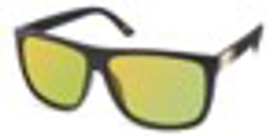 Shop Skechers Polarized Smoke Rectangular Mens Sunglasses Se6148 02d 60 In Black