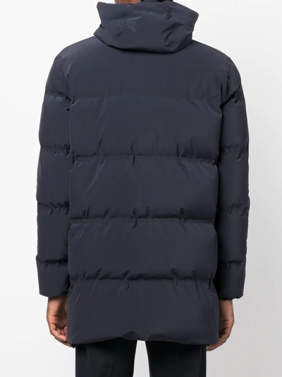 Herno Men's New Impact Parka In Blue