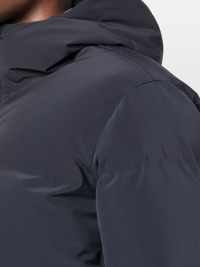 Herno Men's New Impact Parka In Blue