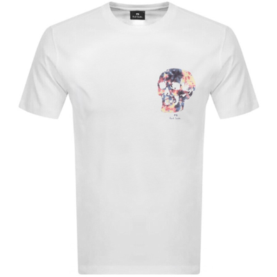 Paul Smith Ps By Tie Dye Skull T Shirt White | ModeSens