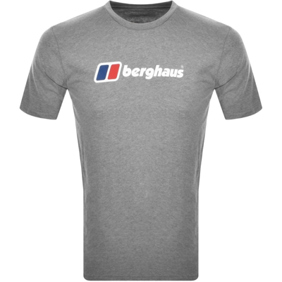Berghaus Logo T Shirt Grey | ModeSens