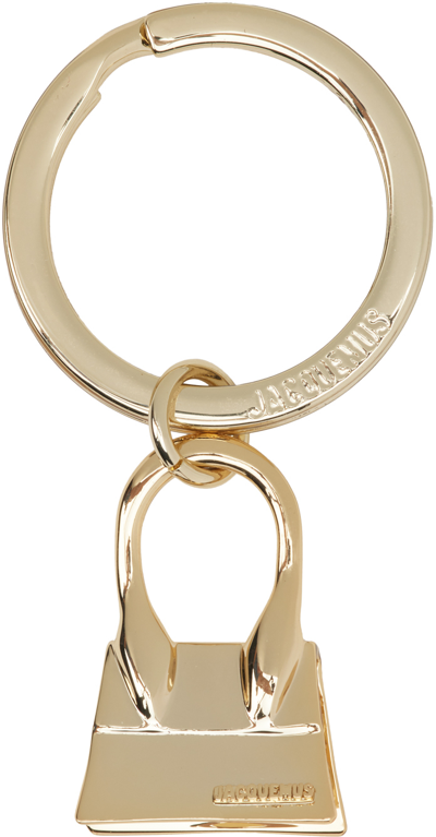 Shop Jacquemus Gold Le Splash 'le Chiquito Glaçon' Keychain In 270 Light Gold