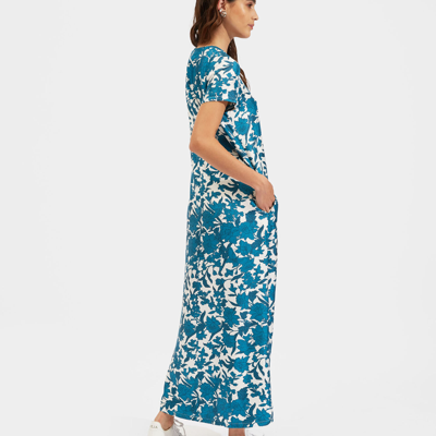 La Doublej Swing Dress In Lilium Blu