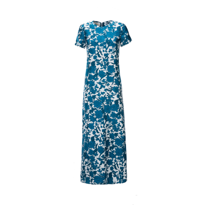La Doublej Swing Dress In Lilium Blu