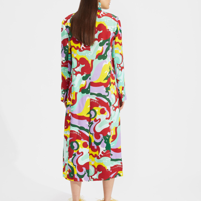 La Doublej Duster Coat In Meraviglia