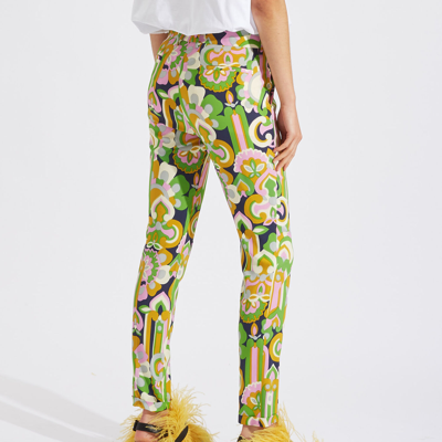 Shop La Doublej Capri Pants In Lisboa Rosa