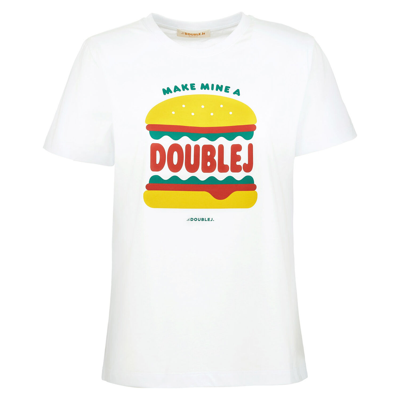 Shop La Doublej Slogan T-shirt In Make Mine A Doublej
