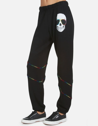 Lauren Moshi Abra Cool Skull In Black