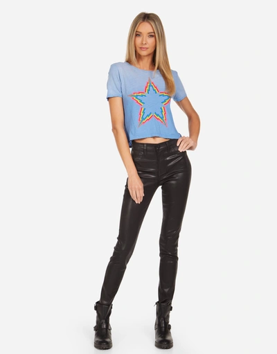 Lauren Moshi Adeline Rainbow Lightning Star In Riptide Ombre