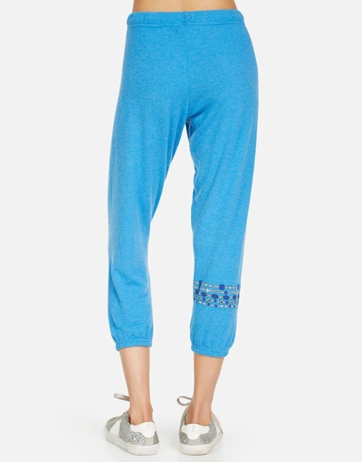 Lauren Moshi Alana Chain Evil Eye In Sky Blue