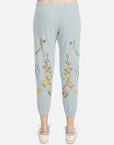 Lauren Moshi Alana Floral Eye Love In Heather Grey