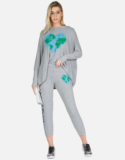 Lauren Moshi Alana World Love In Heather Grey