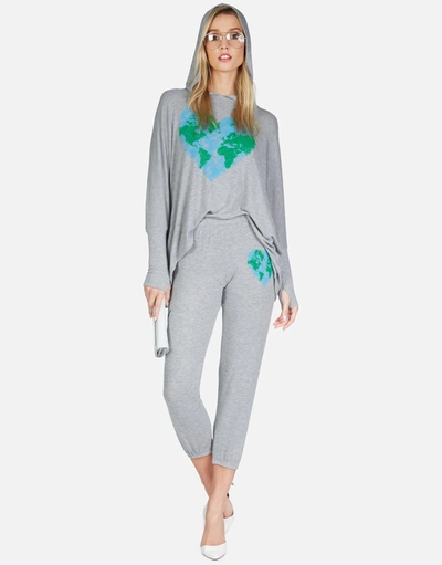 Lauren Moshi Alana World Love In Heather Grey