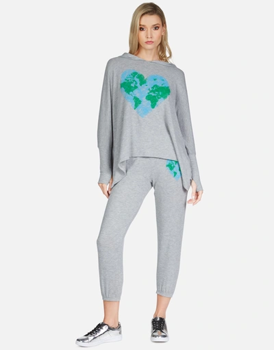 Lauren Moshi Alana World Love In Heather Grey