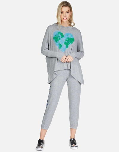 Lauren Moshi Alana World Love In Heather Grey