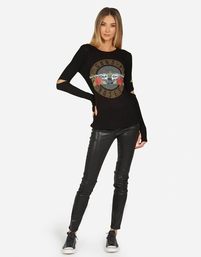 Lauren Moshi X Guns N' Roses Amora Guns N' Roses In Black