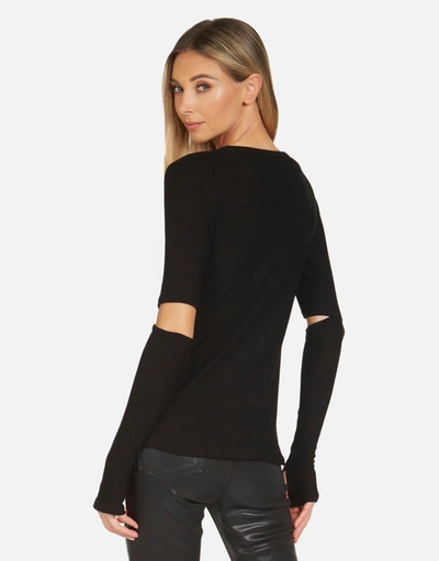 Lauren Moshi X Kiss Amora X Kiss In Black